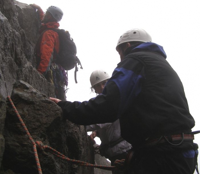  Arrampicata di gruppo 